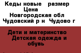 Кеды новые 30размер › Цена ­ 500 - Новгородская обл., Чудовский р-н, Чудово г. Дети и материнство » Детская одежда и обувь   